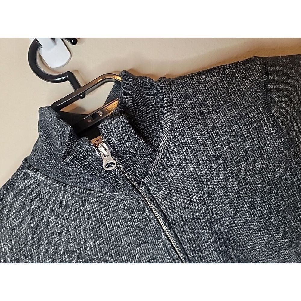 Roots73 Roots 73 Black Mix Pinehurst Fleece Women's Jacket Size Medium t72 - Picture 3 of 9